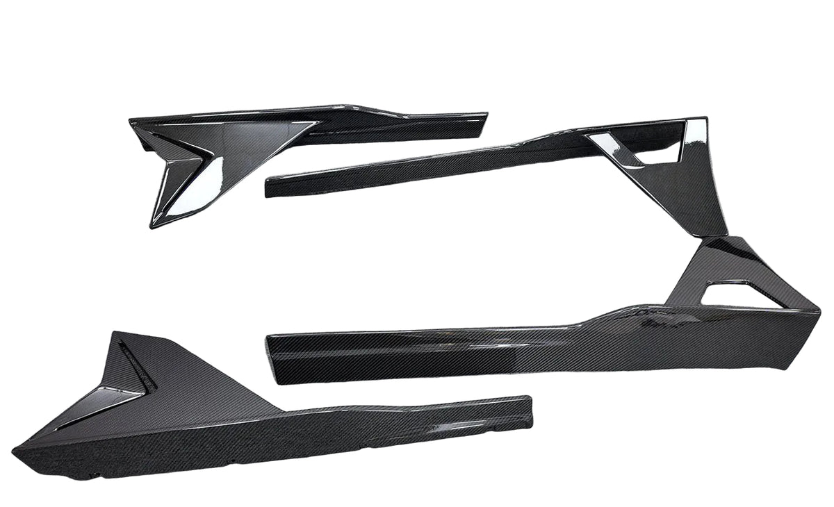 Lamborghini Revuelto – DK Style Carbon Fiber Side Skirts