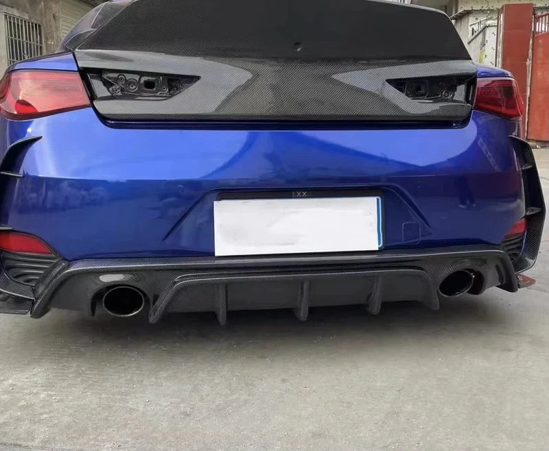 Infiniti Q60 - Carbon Fiber Rear Diffuser