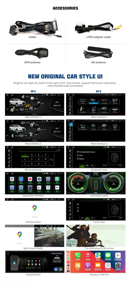 Audi Q5 (2009–2017) – Apple CarPlay Screen Upgrade