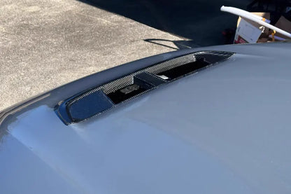 Honda Civic Type R FL5 – Carbon Fiber Hood Vent Trim V2