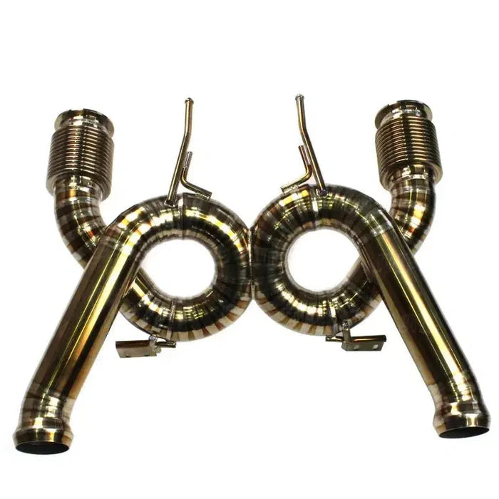 McLaren 720S - Titanium Gold X Pipe Exhaust System