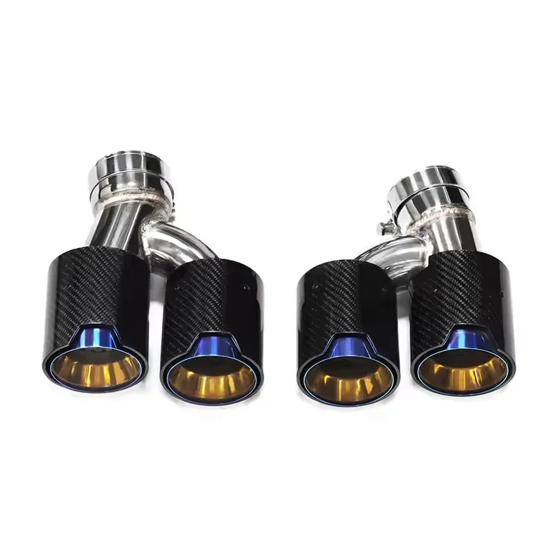 BMW G30/G38 525i 528i 530i - MP Style Carbon Fiber Dual Exhaust Tips