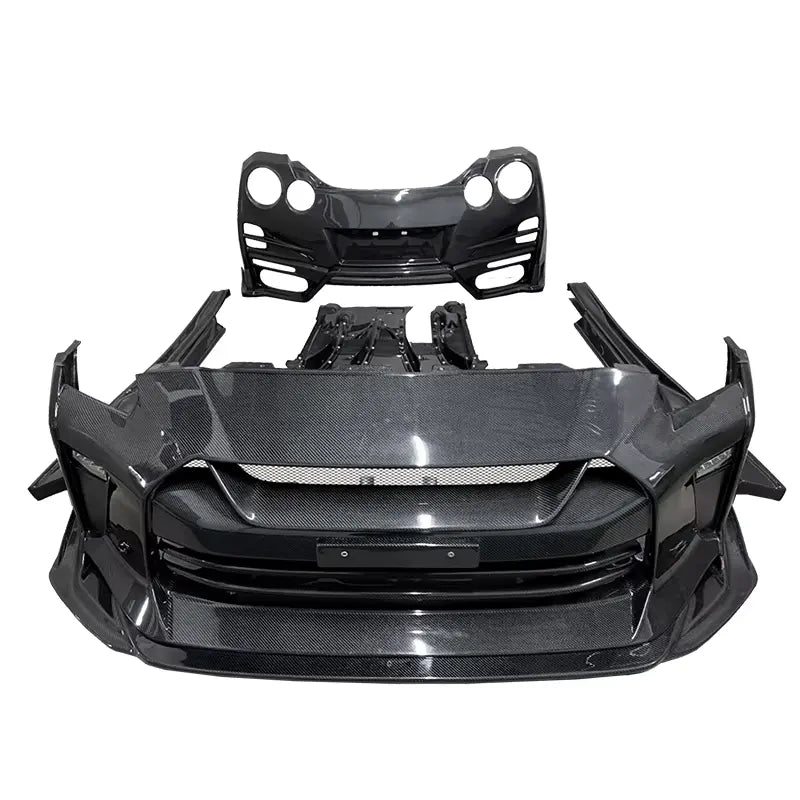 Nissan GT-R R35 - TS Style Full Carbon Fiber Body Kit
