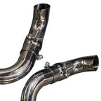 Audi R8 Gen 2 - Stainless Steel Straight Pipe Exhaust System