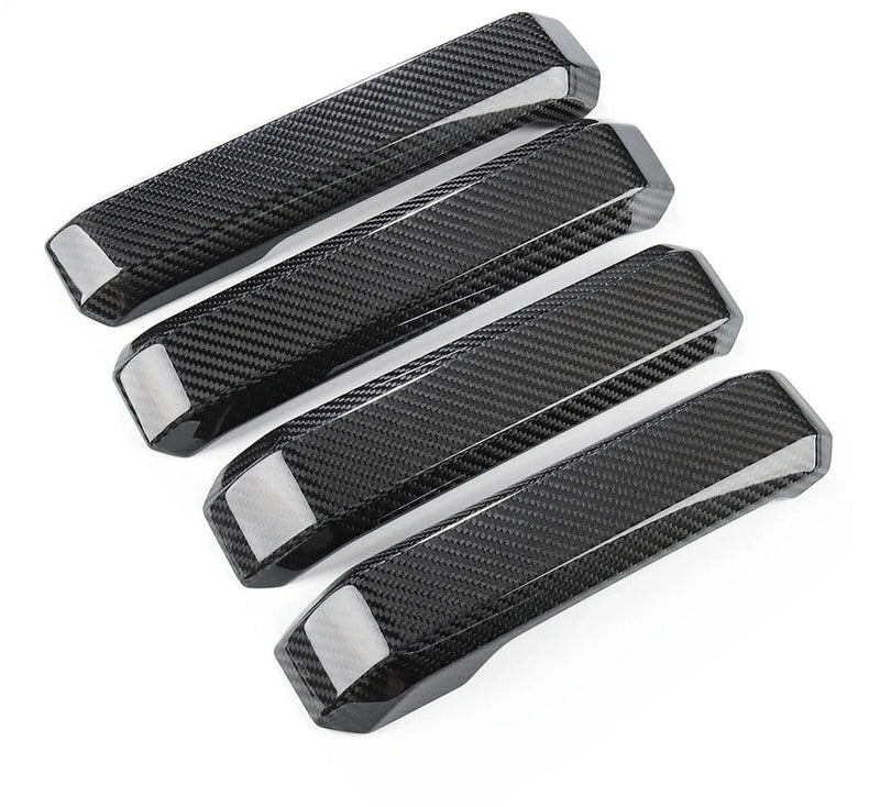 Ford F-150 Raptor 2015-2020 – Carbon Fiber Inner Door Handle Overlay Cover Trim