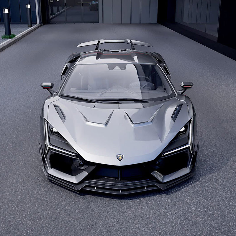 Lamborghini Revuelto – DK Style Carbon Fiber Front Lip