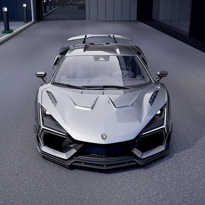 Lamborghini Revuelto – DK Style Carbon Fiber Front Lip
