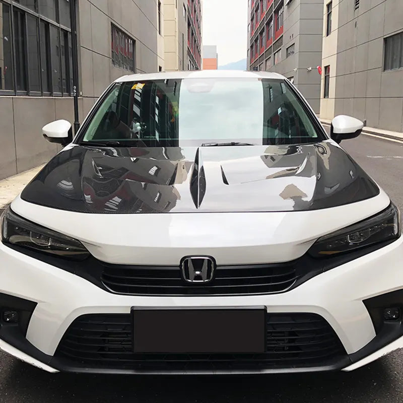 Honda Civic 11th Gen - Vented Carbon Fiber Hood