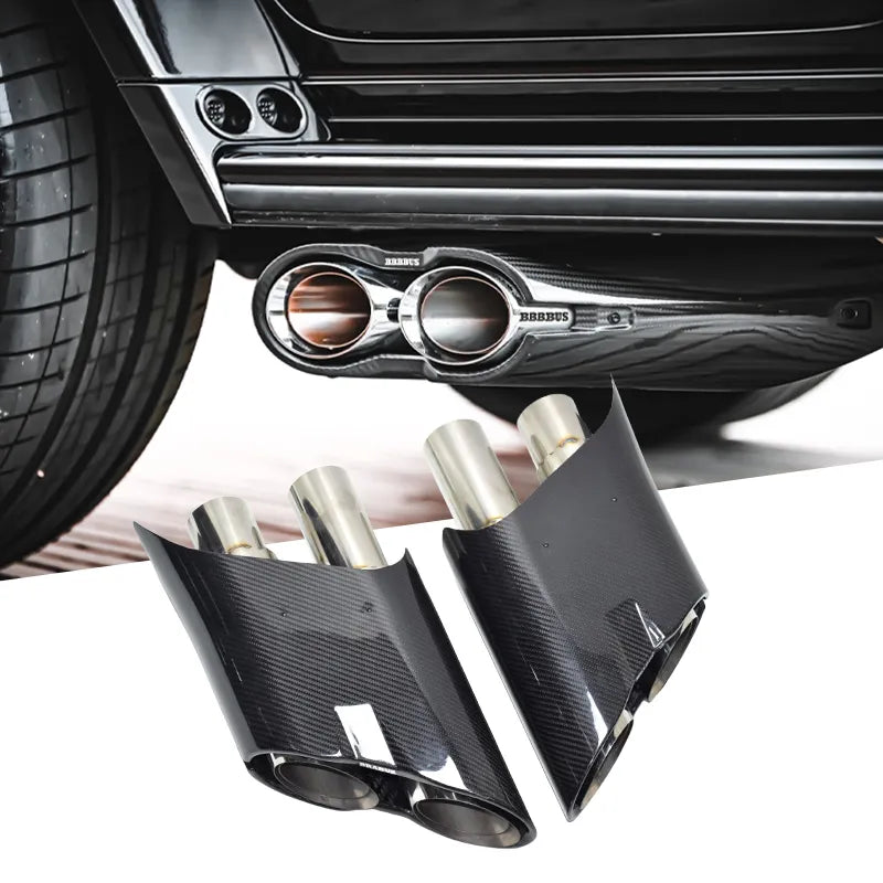 Mercedes Benz G-Class W463/W464 – B Style Carbon Fiber Exhaust Tips