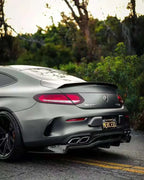 Mercedes C63 Coupe – Carbon Fiber Rear Diffuser