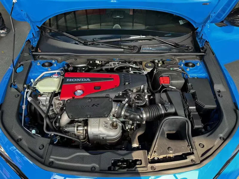 Honda Civic Type R FL5 (2023–2024) – Carbon Fiber Engine Bay Cooling Plate Kit