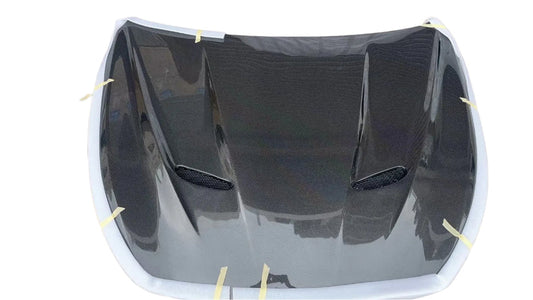 Infiniti Q60 - S Style Carbon Fiber Engine Hood Bonnet