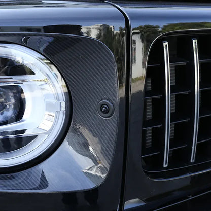 Mercedes-Benz G-Class W463 G63 G500 G550 - Carbon Fiber Front Headlight Panel Trim