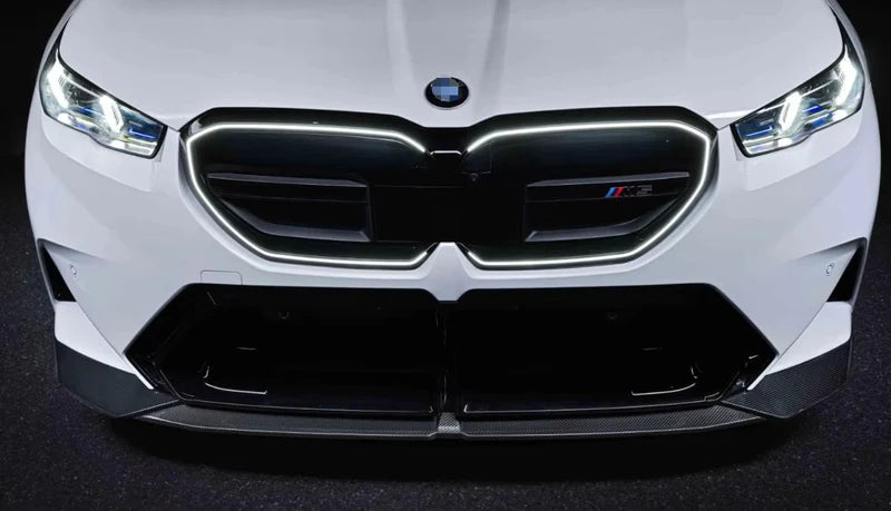 BMW M5 G90 G99 – SQ Style Prepreg Carbon Fiber Front Splitter Lip