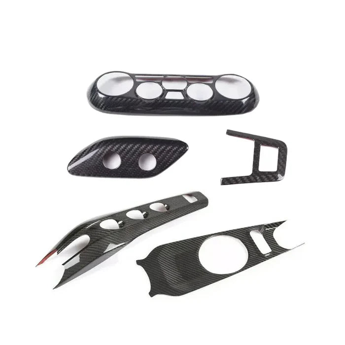 Ferrari F12 Berlinetta – Carbon Fiber Interior Center Console Cup Holder Panel Cover