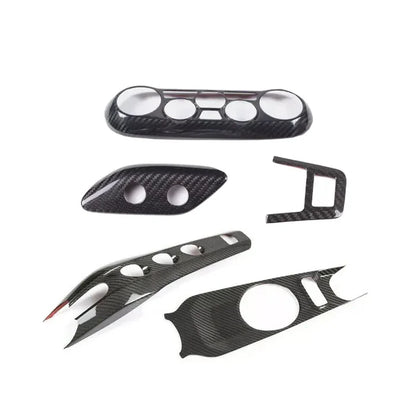 Ferrari F12 Berlinetta – Carbon Fiber Interior Center Console Cup Holder Panel Cover