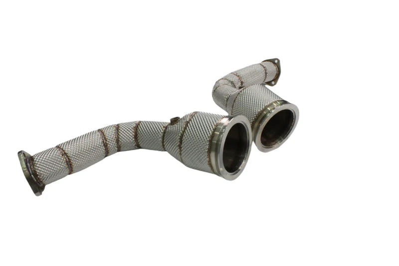 Lamborghini Urus - Cat Less Downpipes w/ Heat Shield