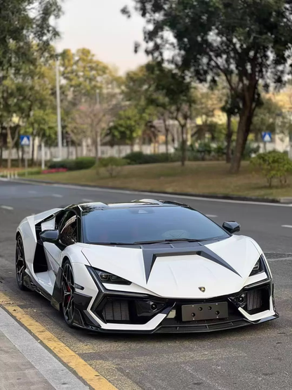 Lamborghini Revuelto - MSY Style Prepreg Dry Carbon Fiber Front Lip Spoiler