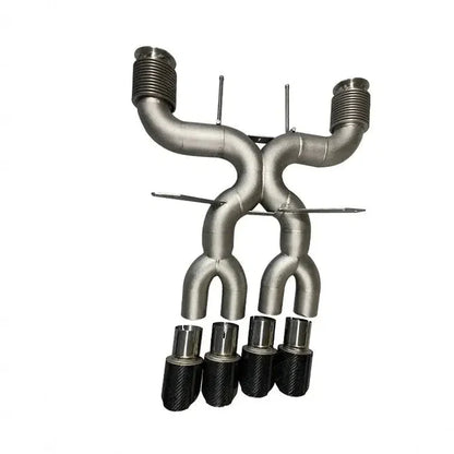 McLaren 765LT - Titanium Straight Pipe Exhaust System