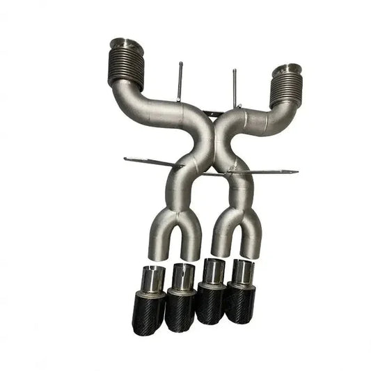 McLaren 765LT - Titanium Straight Pipe Exhaust System
