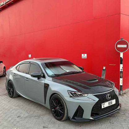 Lexus IS Series (2014–2020) - Carbon Fiber Vented Hood
