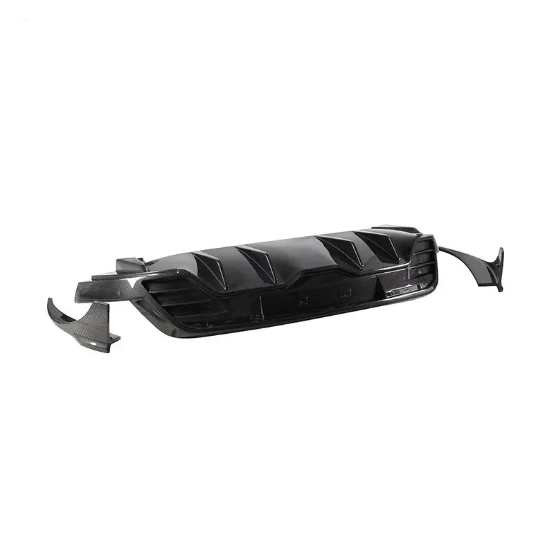Porsche Taycan 4S / Cross Turismo - Dry Carbon Fiber Rear Diffuser