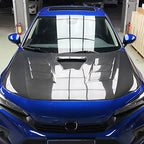Honda Civic 11th Gen (2022-2024) - Vented Carbon Fiber Engine Hood