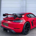 Porsche 718 Boxster / Cayman – Carbon Fiber GT4RS Style Wing