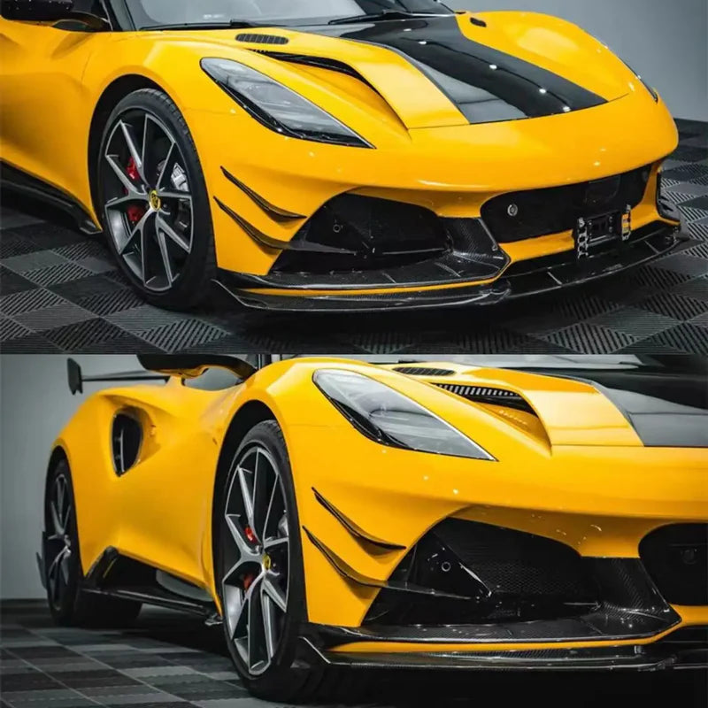 Lotus Emira - Performance Style Dry Carbon Fiber Front Canards