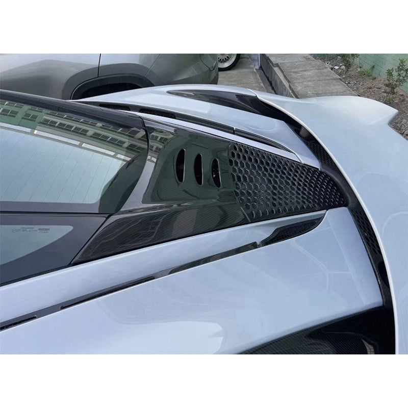 McLaren 720S Coupe - 765LT Style Carbon Fiber Rear Engine Cover Panel