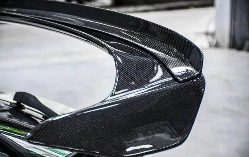 Honda Civic Type R FL5 (2023+) – Carbon Fiber Gurney Flap Spoiler for OEM Rear Wing