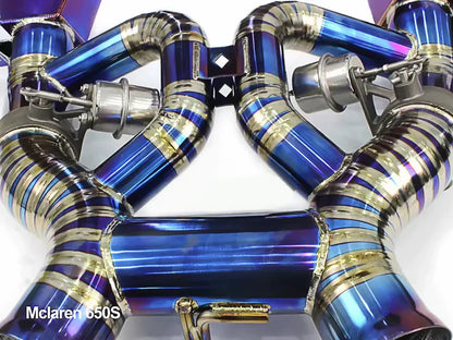 McLaren 650S MP4 - High Performance Titanium Full Exhaust Catback