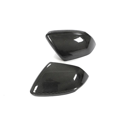 Audi Q8 / RS Q8 - Prepreg Carbon Fiber OEM Style Mirror Caps