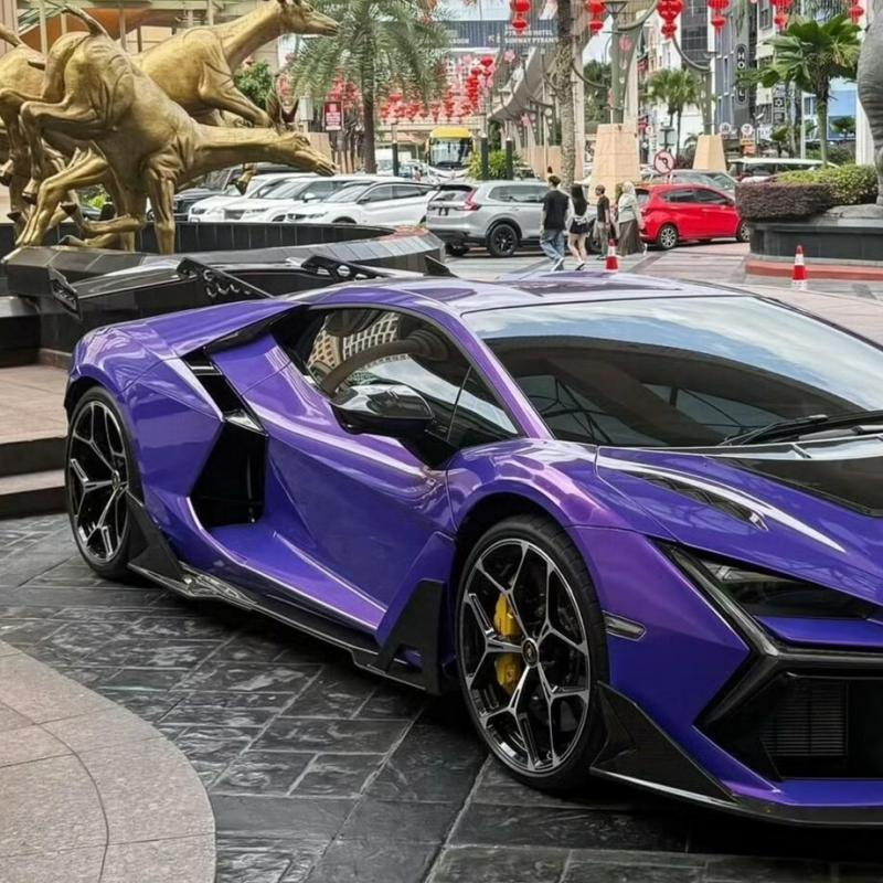 Lamborghini Revuelto – DK Style Carbon Fiber Side Skirts