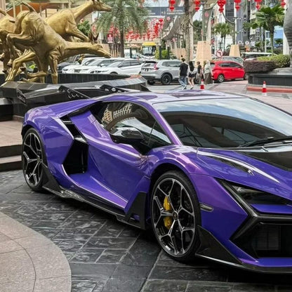 Lamborghini Revuelto – DK Style Carbon Fiber Side Skirts
