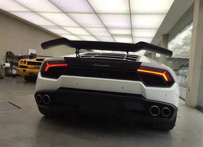 Lamborghini Huracán - 1016 Style Carbon Fiber Rear Wing with Deck Lid