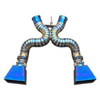 McLaren MP4-12C / 650S – Full Titanium Straight Pipe Exhaust