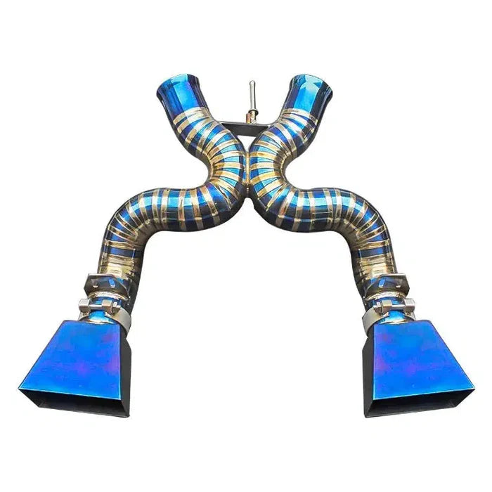 McLaren MP4-12C / 650S – Full Titanium Straight Pipe Exhaust