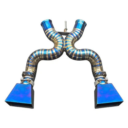 McLaren MP4-12C / 650S – Full Titanium Straight Pipe Exhaust