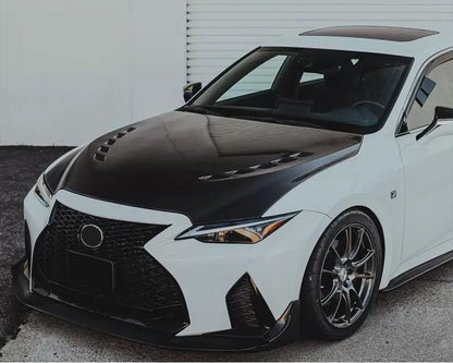 Lexus IS Series (2021–2025) - Carbon Fiber Vented Hood