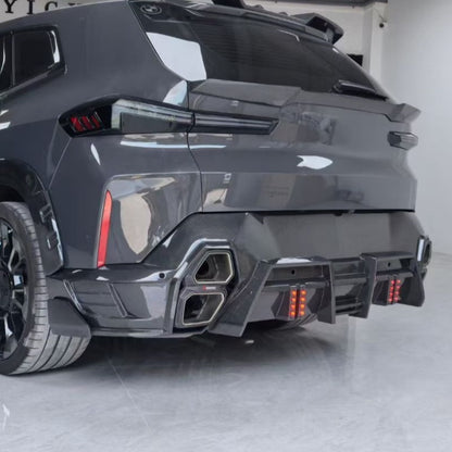 BMW XM G09 (2023–Present) - LD Style Dry Carbon Fiber Rear Diffuser