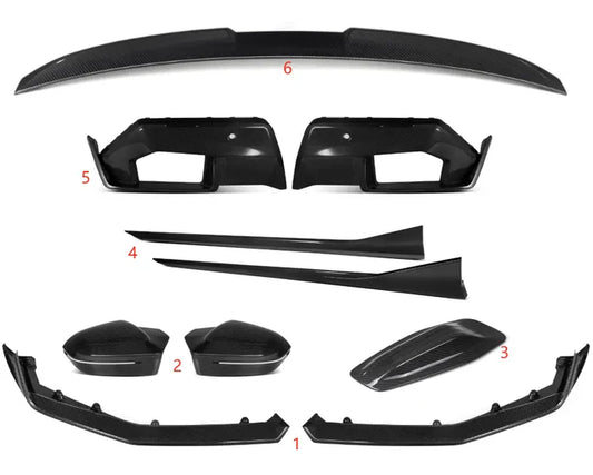 BMW M5 G90 G99 – MP Style Prepreg Carbon Fiber Aero Body Kit