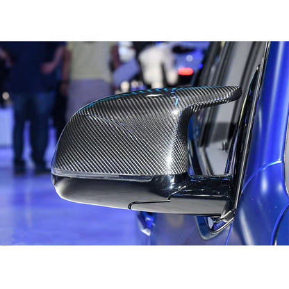 BMW G01 X3 / G02 X4 / G05 X5 – M Style Carbon Fiber Mirror Caps