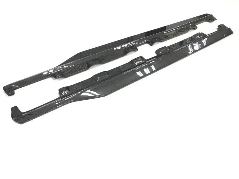 Mercedes AMG GT / GTS – Carbon Fiber Side Skirt Extensions