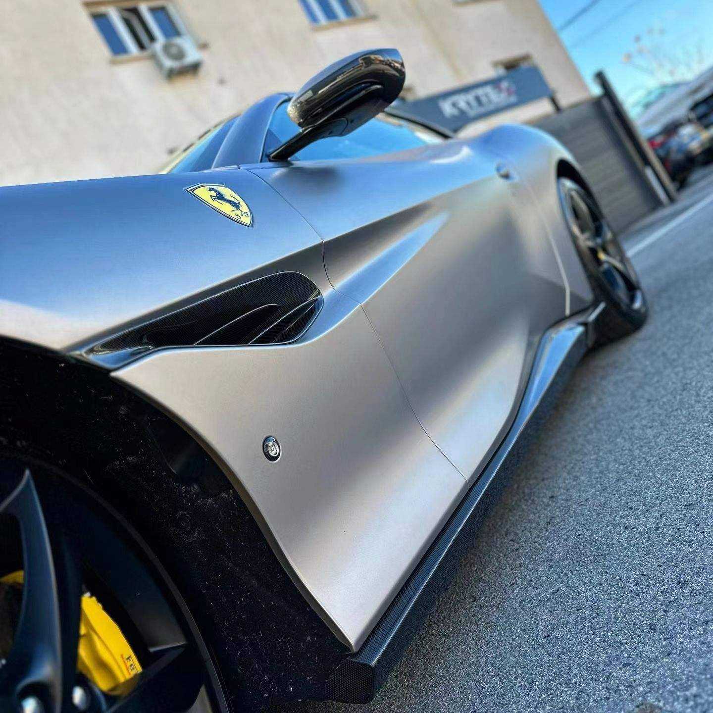Ferrari Portofino – N-Style Carbon Fiber Side Skirts
