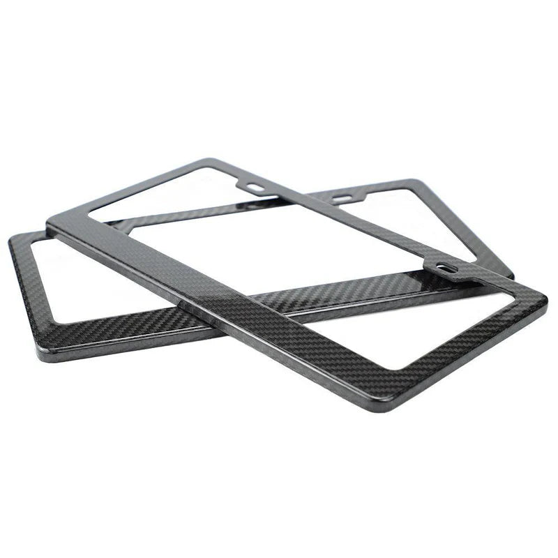 Carbon Fiber License Plate Frame V2 – 2 Hole