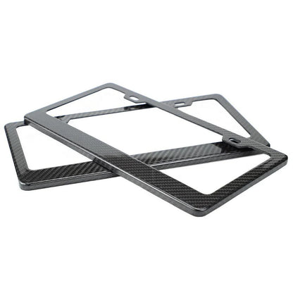 Carbon Fiber License Plate Frame V2 – 2 Hole