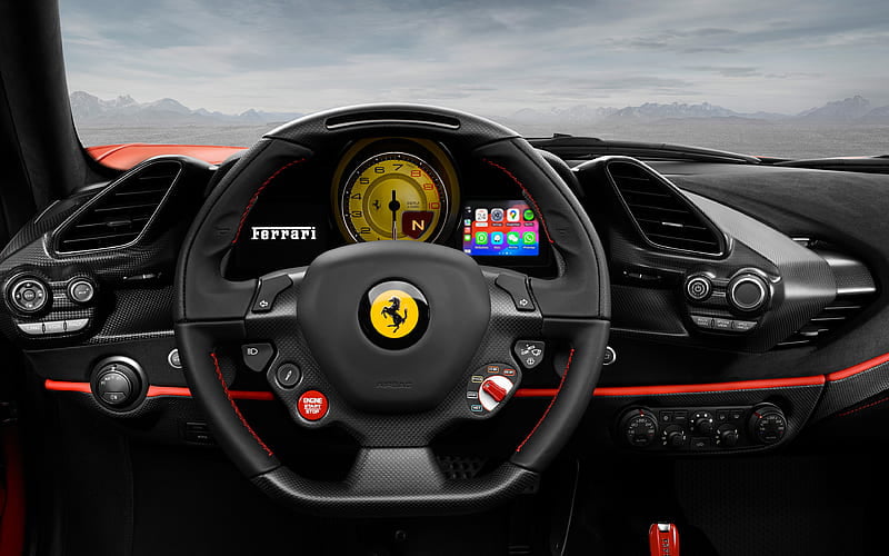 Ferrari 488 - Wireless Apple CarPlay & Android Auto Interface