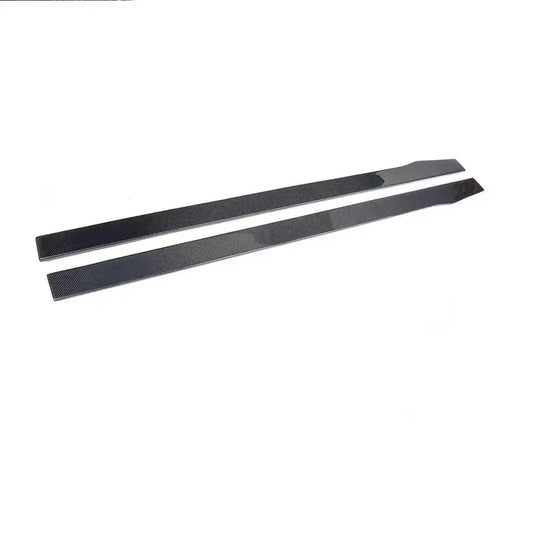 Mercedes C63 AMG - Carbon Fiber Side Skirt Extensions
