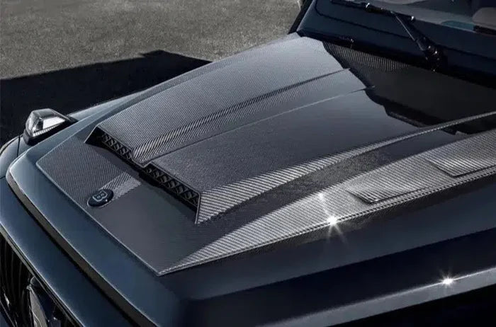 Mercedes Benz G-Wagon W463 - Brabus Style Carbon Fiber Hood Bonnet